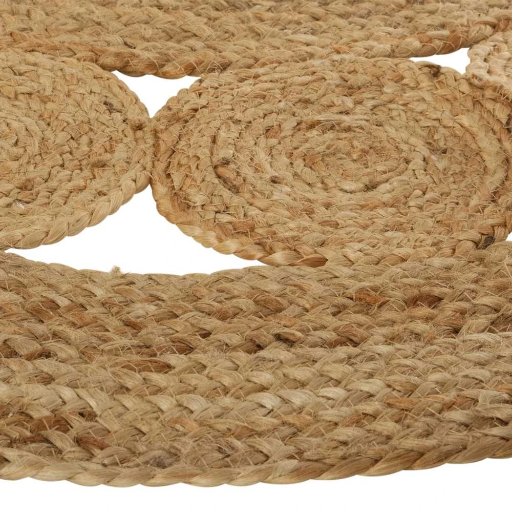 ATMOSPHERA Carpet Dekoratyvinis kilimas iš džiuto, Ø 120 cm, apvalus