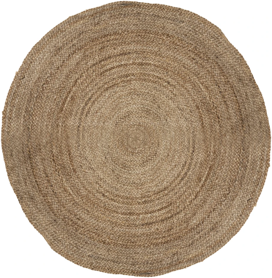 Kilimas Atmosphera Jute 181000, smėlio ruda, D120 cm