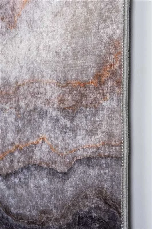 Paklājs Splendid AGAT Printed, pelēka, 140 cm x 80 cm