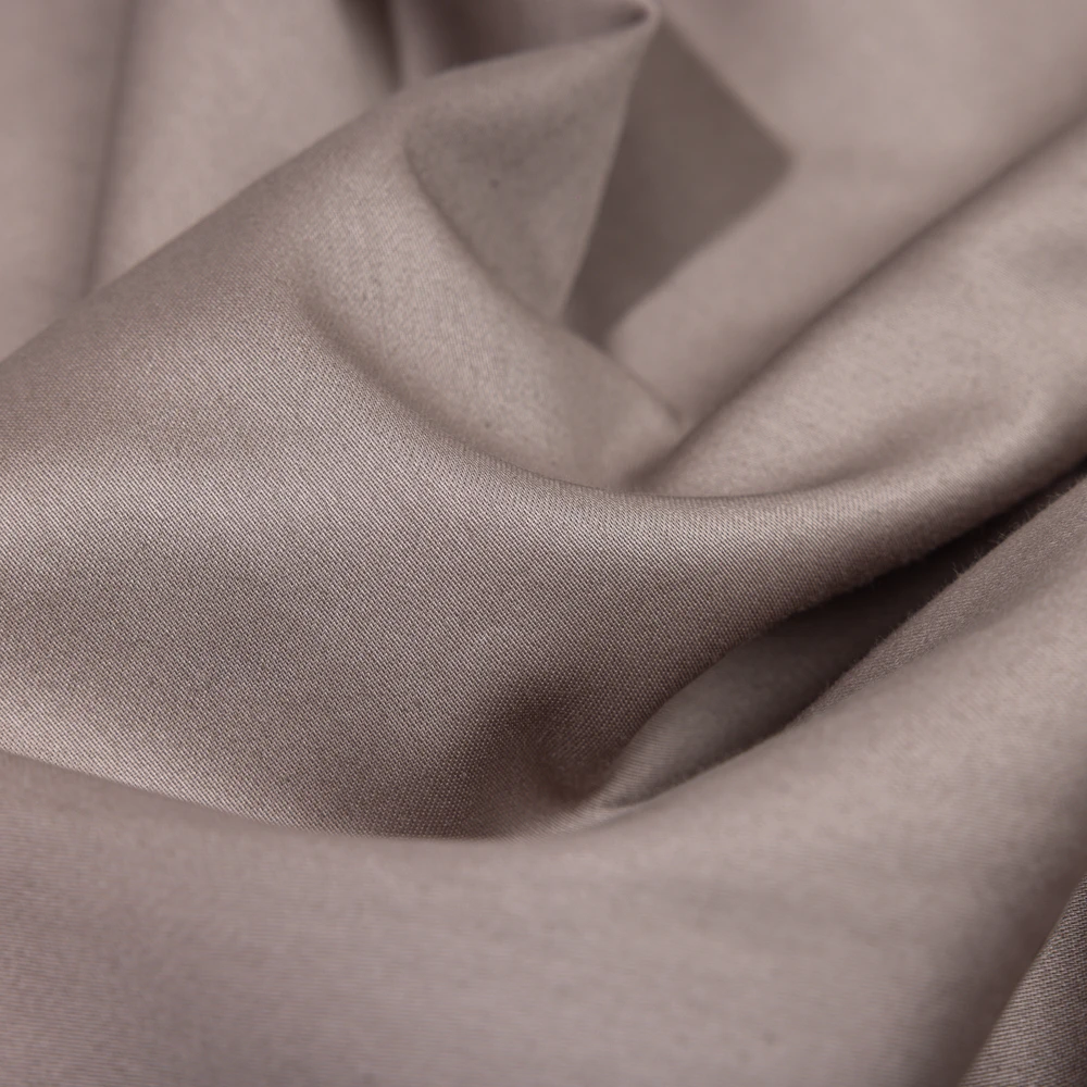 Domoletti FITTED SHEET SATEEN 160X200+25 TAUPE