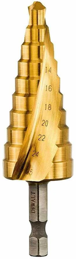 Pakopinis grąžtas Stanley DT5030-QZ,, metalas, šešiakampis, 25 mm x 10 cm