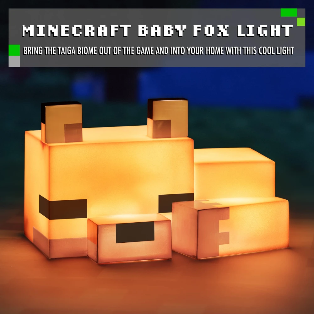 Paladone Minecraft Fox lempa
