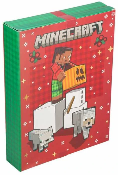 Paladone „Minecraft“ kanceliarinių prekių 24 dienų advento kalendorius