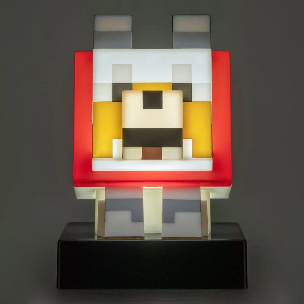 Paladone Minecraft Wolf Icon Lempa