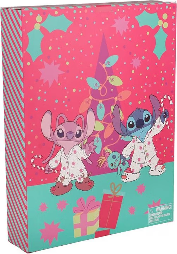 Paladone „Stitch“ raštinės reikmenų 24 dienų Advento kalendorius