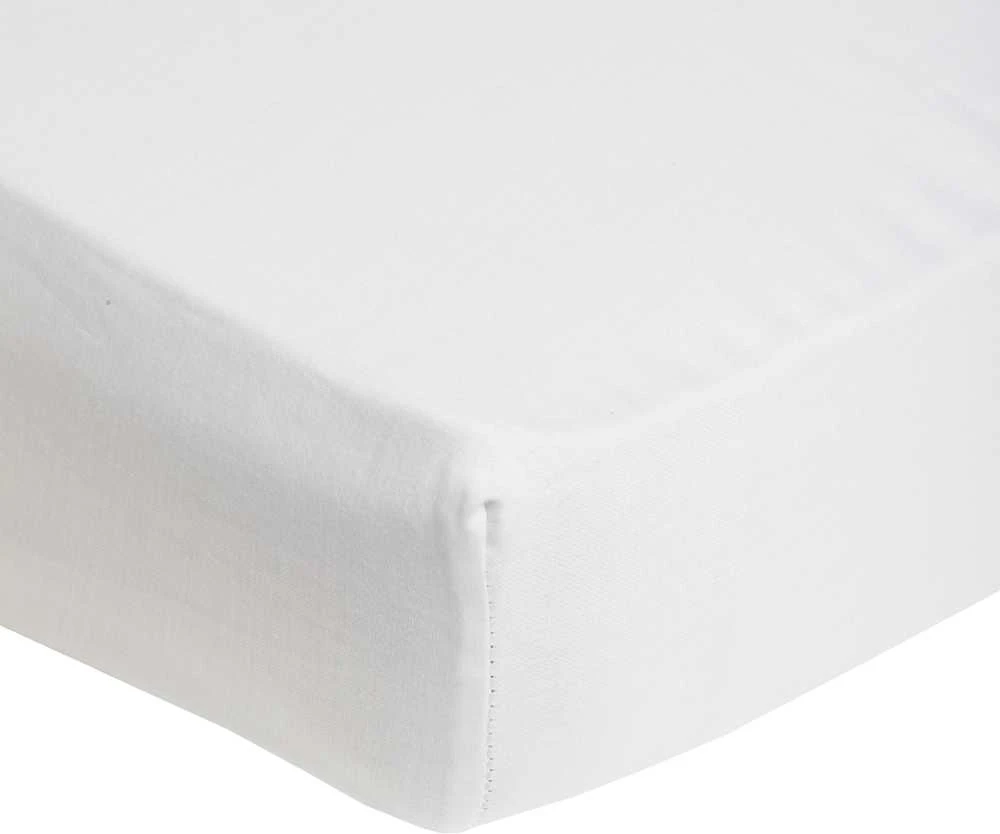 Domoletti FITTED SHEET SATEEN 160X200+25 Baltas