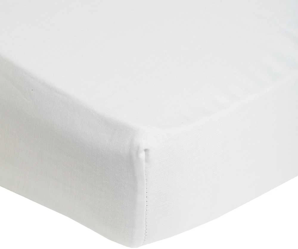 Domoletti FITTED SHEET SATEEN 180X200+25 Baltas