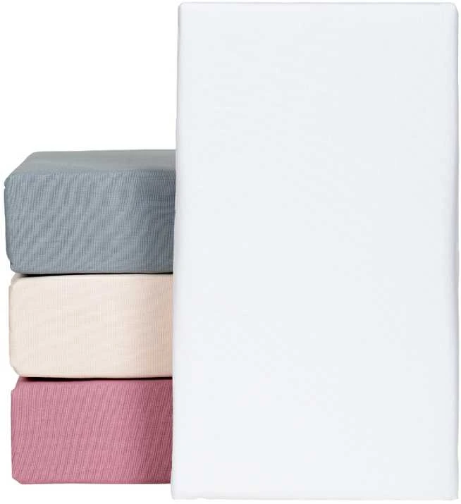 Domoletti FITTED SHEET COTTON 200X200+25 Baltas