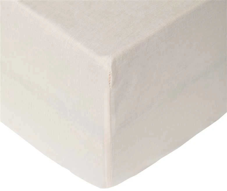 Domoletti FITTED SHEET SATEEN 160X200+25 BEIGE