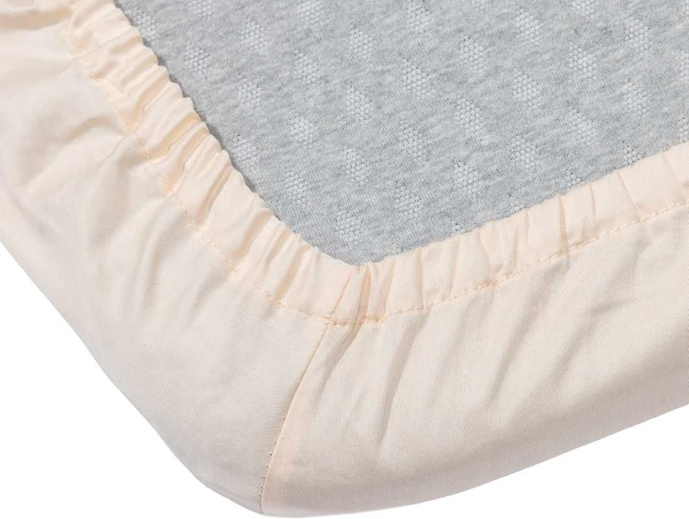 Domoletti FITTED SHEET SATEEN 180X200+25 BEIGE