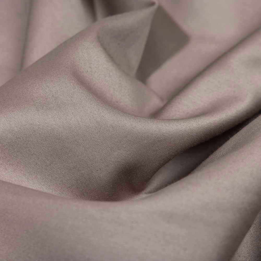 Domoletti FITTED SHEET SATEEN 90X200+25 TAUPE