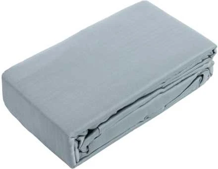 Domoletti FITTED SHEET SATEEN 90X200+25 Pilkas