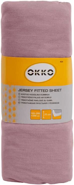 Okko Dymo BED SHEET POLYCOTT 200X200+25CM PINK624