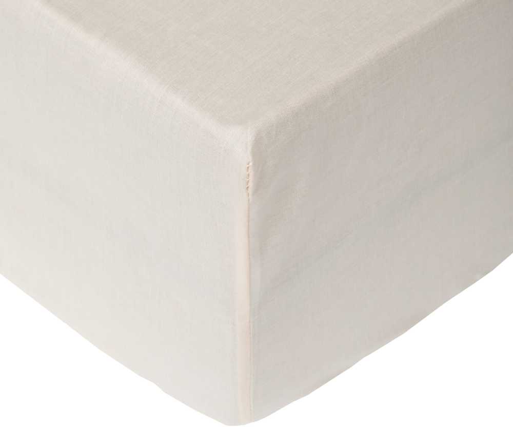 Okko Mexen FITTED SHEET POLYCOTTON 160X200+25 BEIGE