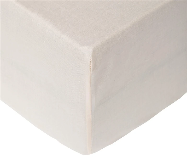 Okko Mexen FITTED SHEET POLYCOTTON 180X200+25 BEIGE