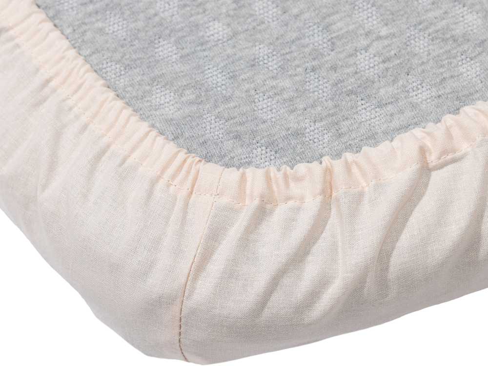 Okko Mexen FITTED SHEET POLYCOTTON 180X200+25 BEIGE