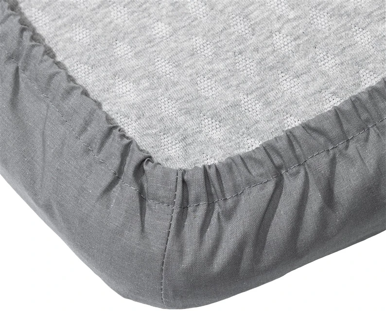 Okko Lumarko FITTED SHEET POLYCOTTON 180X200+25 Pilkas