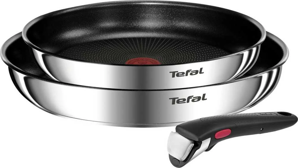 Keptuvių rinkinys + rankena Tefal Ingenio Emotion L897S374, 24/28 cm