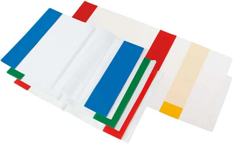 Panta_Plast Reguliuojami aplankalai knygoms A4, 0402-0081-99, 5 vnt.