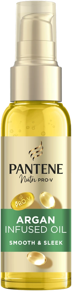 Pantene Argan Infused Oil plaukų aliejus ir serumas moterims, 100 ml