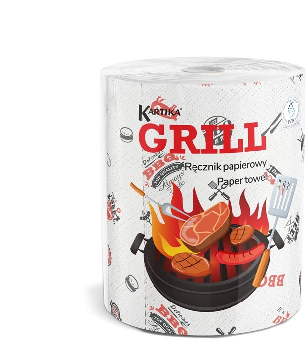 Kartika Popieriniai rankšluosčiai BBQ, 3 sluoksnių, 1 vnt.