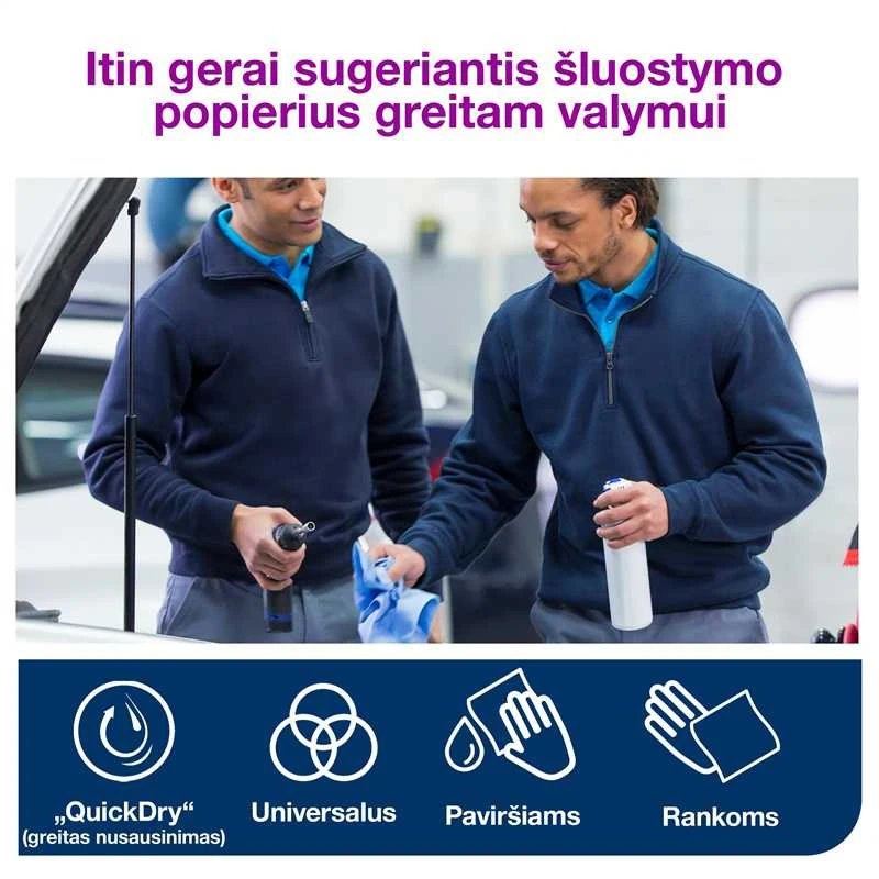 Papīra dvieļi Tork 130052, 2 sl