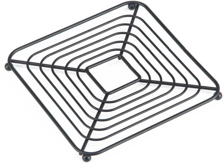 Lumarko TRAY Juodas STEEL 18X18X1.3CM