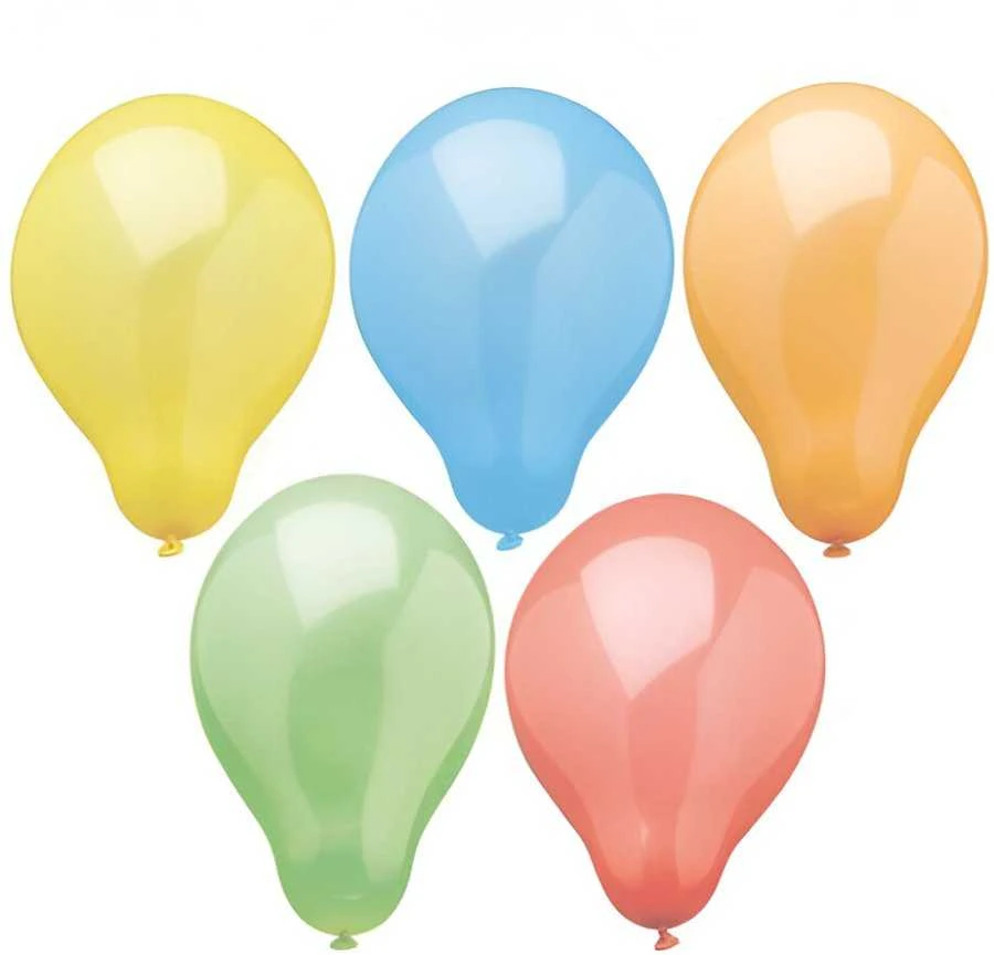 Papstar Balionai Rainbow 10 vnt.