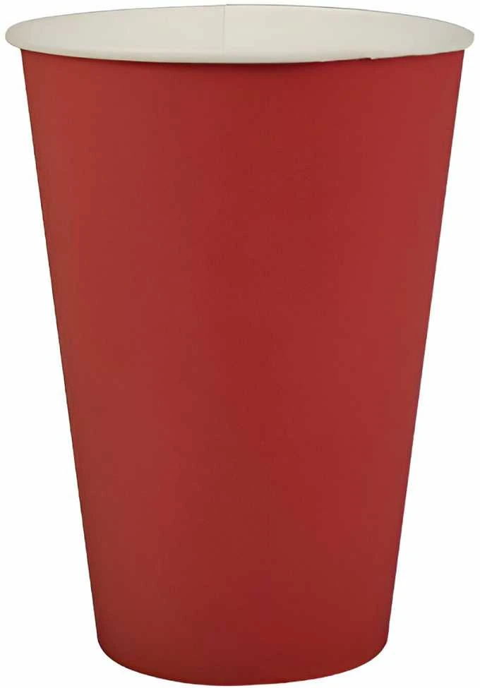 Papstar Puodeliai popieriniai raudoni 20vnt 0,2L