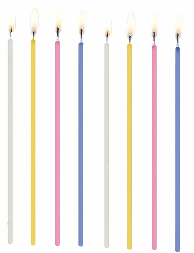 Papstar Svecītes dzimšanas dienas 18gb 16.5cm