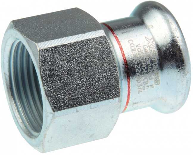 Plieninė pres. jungtis vid. sr. KAN-therm 18x1/2" v