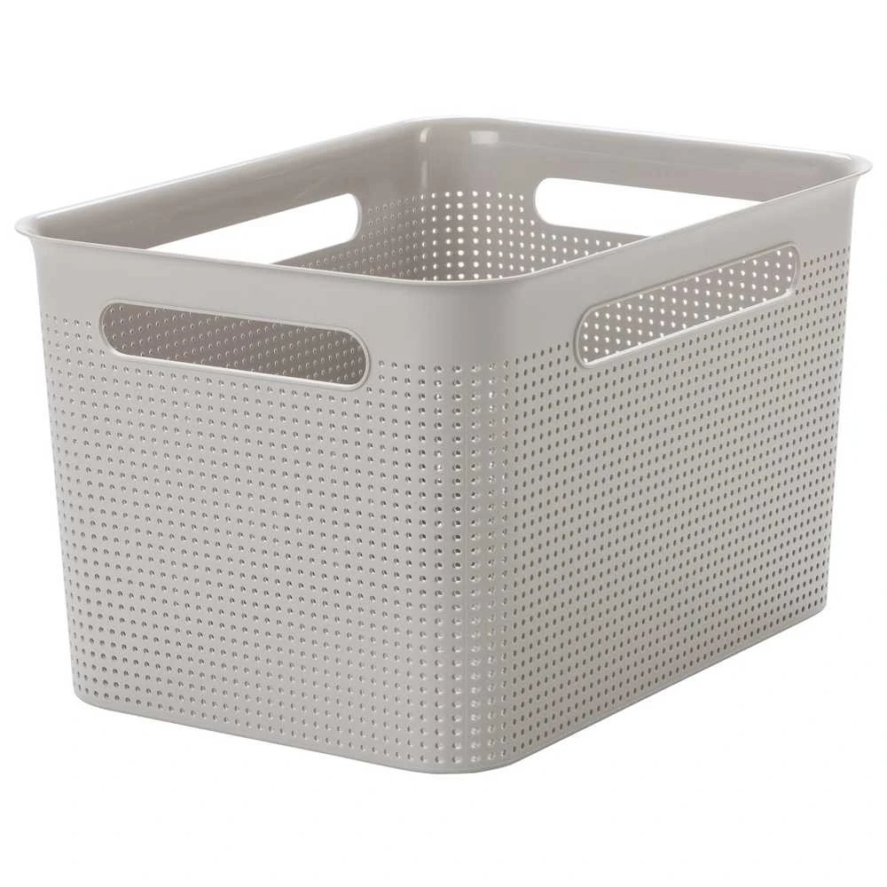 Daiktadėžė ROTHO BRISEN, 16 l, smėlinė, 36×26,2×21,1 cm