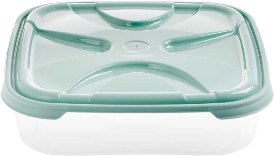 Okko Magic Vac FOOD CONTAINER SQUARE NORDIC Žalias. 5.1L