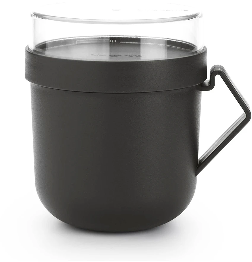 Pārtikas uzglabāšanas trauks, zupas krūze un pusdienu kastīte Brabantia Make & Take, 0.6 l