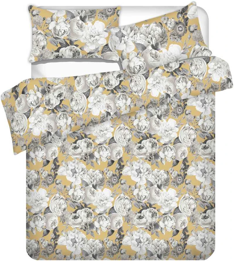 Patalynės komplektas Domoletti lovos užvalkalų komplektas Reine Flowers COTTON 200x220