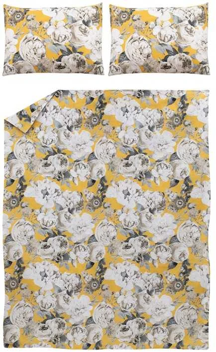 Patalynės komplektas Domoletti lovos užvalkalų komplektas Reine Flowers COTTON 160x200