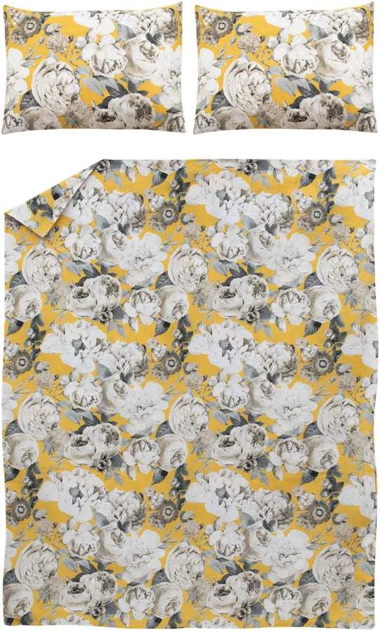 Patalynės komplektas Domoletti lovos užvalkalų komplektas Reine Flowers COTTON 200x220