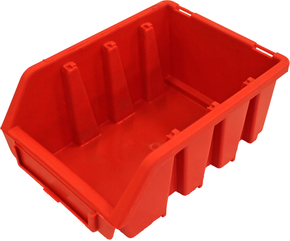 PATROL ERGOBOX 2 Raudonas, 116 x 161 x 75mm