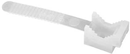 Pawbol Kabelio laikikliai su dirželiu UP22 1 - 22 mm, 25 vnt. balti