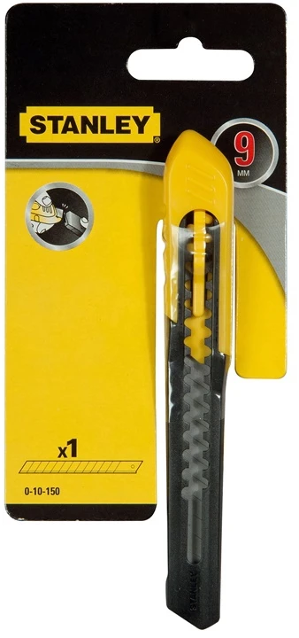 STANLEY NOŻYK 9mm OSTRZE ŁAMANE SM /KARTA