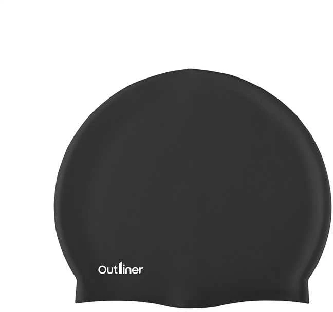 SWIMMING CAP Juodas OUTLINER FSSWM-005
