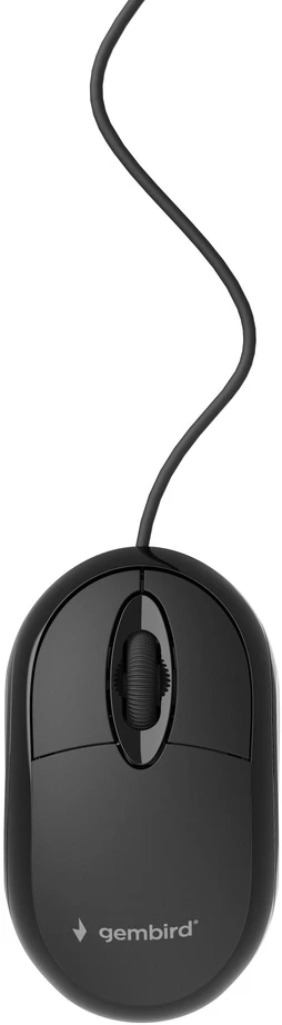 Gembird | MUS-U-01 | Optinė USB pelė | su laidu | Juodas