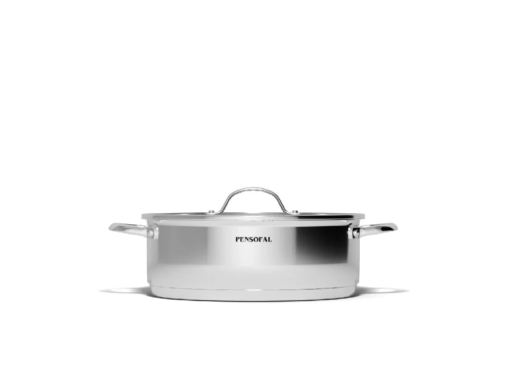 Pensofal 1610 keptuvė su stikliniu dangčiu - New Era 28 cm