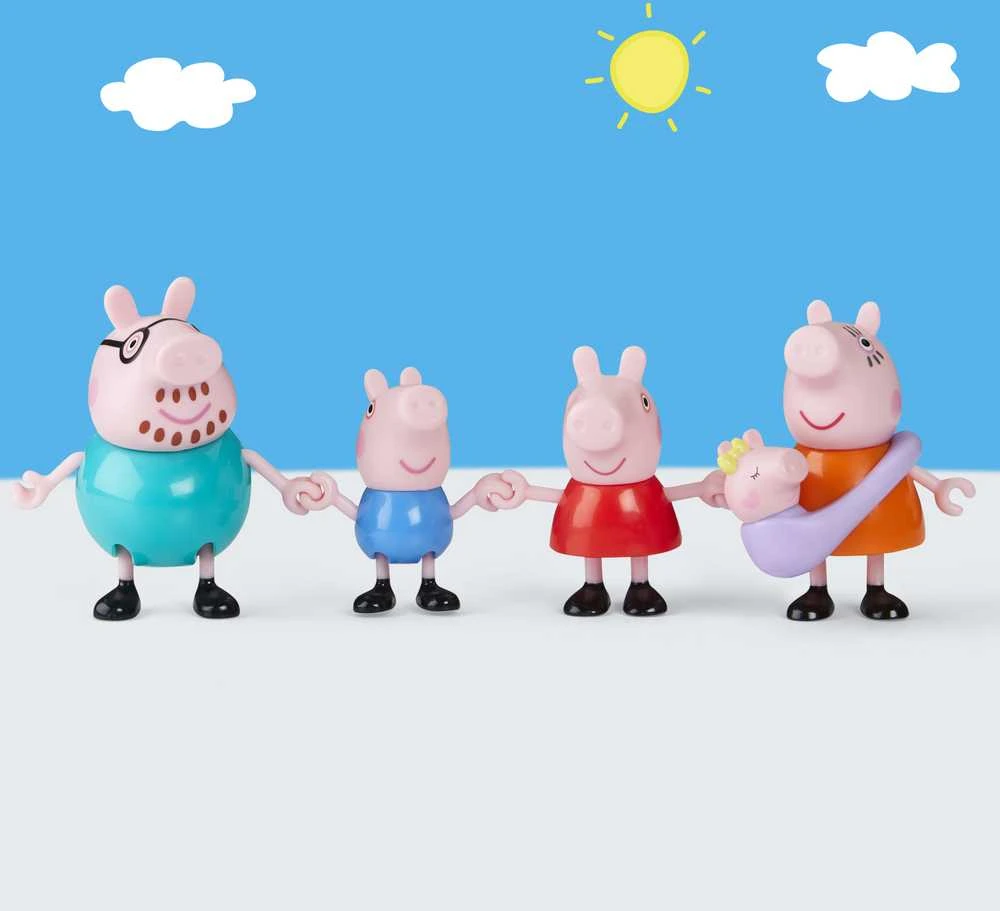 Pipsa Possu Peppa Pig Rinkinys „Pepos šeimynėlė“