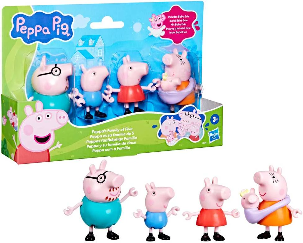 PEPPA PIG Rinkinys „Pepos šeimynėlė“