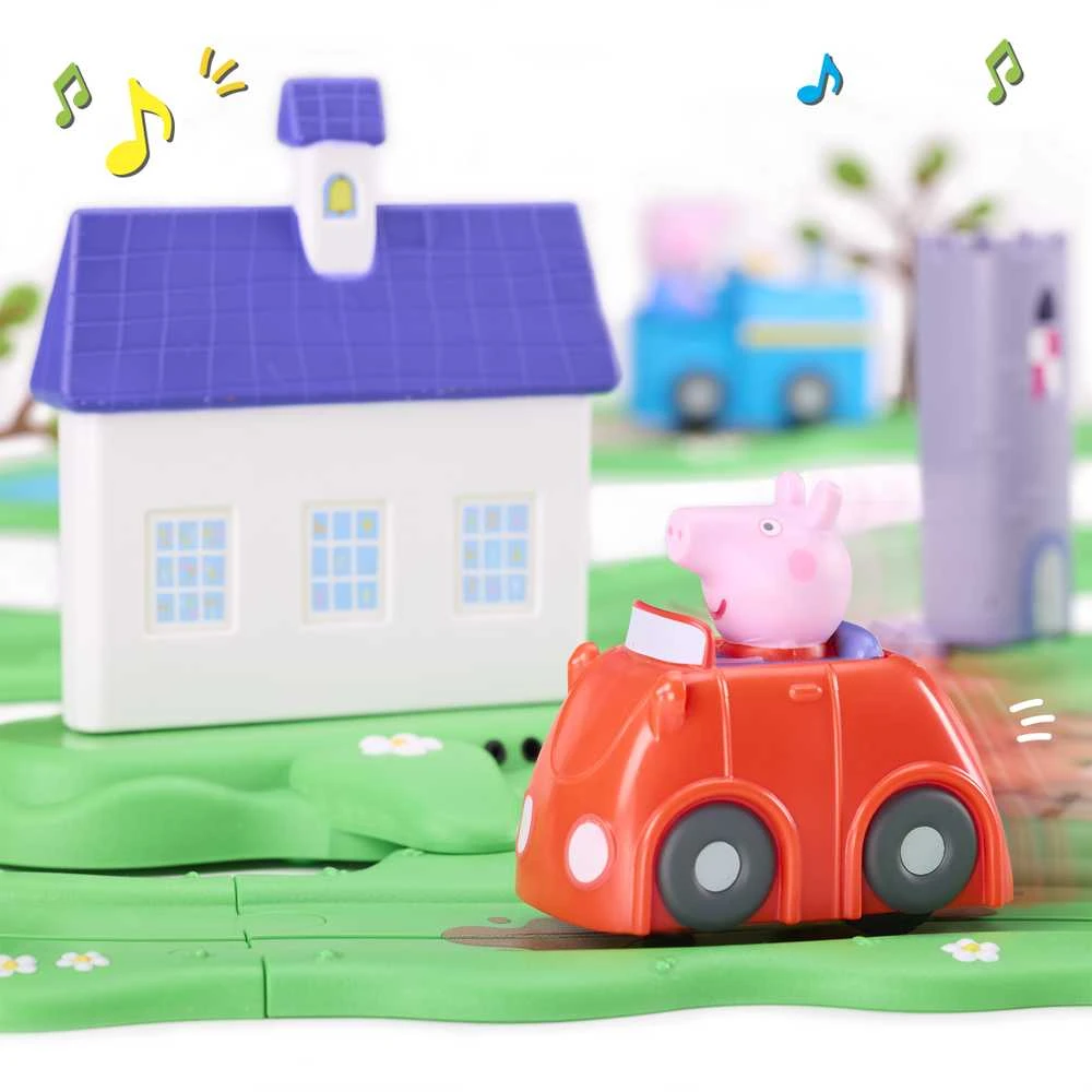 Peppa Pig Whizz Around Peppos pasaulio žaidimų rinkinys