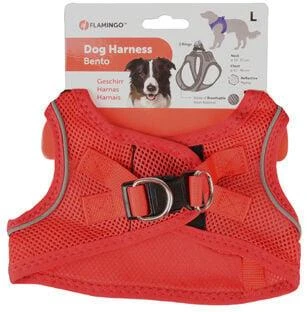 Flamingo Šuns pakinktai STEP&GO BENTO raudoni 30-35/41-44 cm