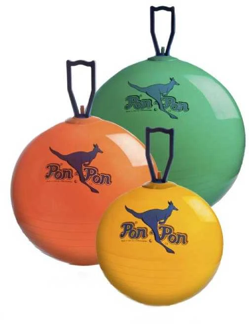 Pezzi Italija Šokinėjimo Kamuolys Original Tonkey Pon Pon Normal 53cm, Oranžinis