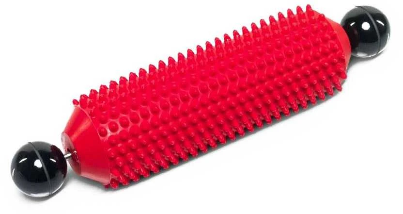 Pezzi Italija Masažuoklis Tonkey Stimu Roll Hard 8cm, Raudonas