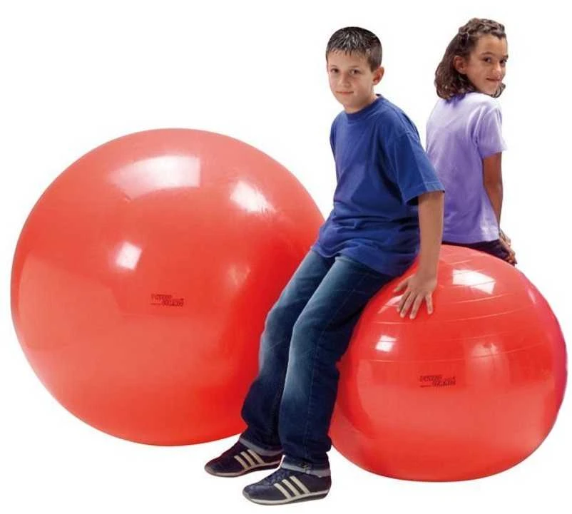 Pezzi Italija Gimnastikos Kamuolys Original PEZZI Physioball 95cm Raudonas